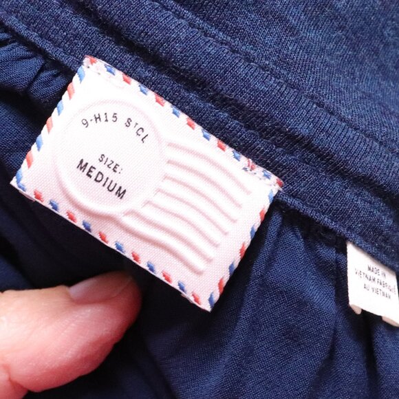 Anthropologie Postmark | V Neck Long Sleeve Top Medium - Picture 6 of 7